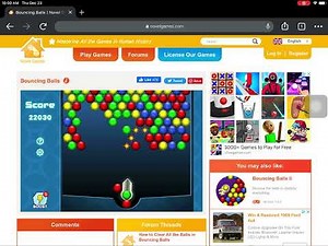 Bouncing balls in novel games in 2020