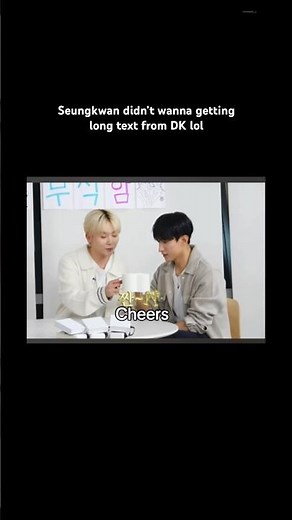 We understand you Seungkwan haha #seventeen #svt #carat #seungkwan #dk #dokyeom #show #캐럿반 #kpop