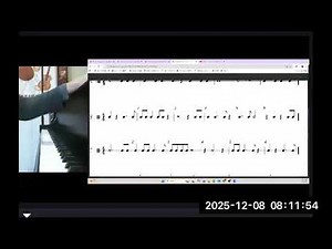 Rhythm #8.2 dotted quarter, 8th note, with counting, in 4/4