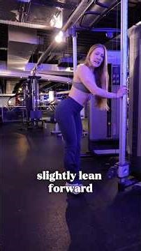 Glute cable kickbacks TIPS #gluteexercise