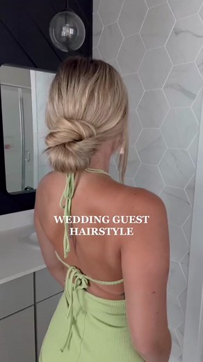 Classic Updo Hairstyles for Wedding Guests
