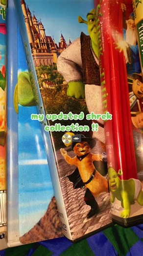 #shrek #dvdcollection #physicalmedia #dvd #vhs