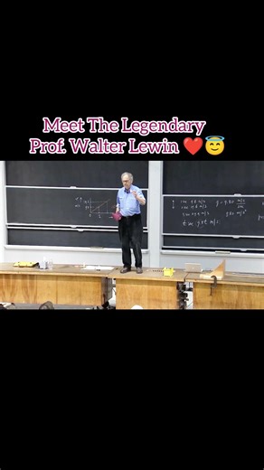 Meet The Legendary Prof. Walter Lewin ❤️ #physics #science #walterlewin