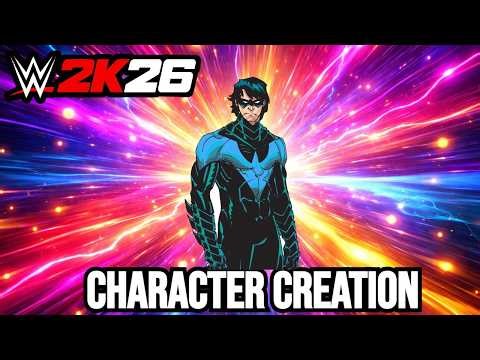 How to Make Nightwing in WWE 2K26 | Character Creation Tutorial