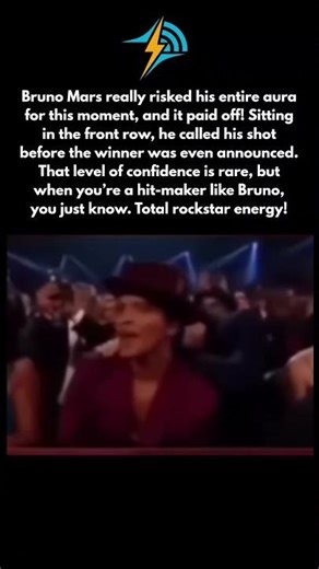 The Moment Bruno Mars Knew He Won ✨