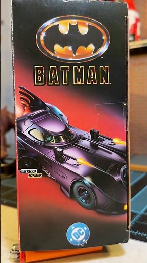 BATMOBILE (1988) Spin Master QUICK LOOK DC Toys Superhero Figure Action Review