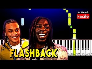 Favé - FLASHBACK ft. Gazo - Piano Cover Tutorial Rap Instru Paroles
