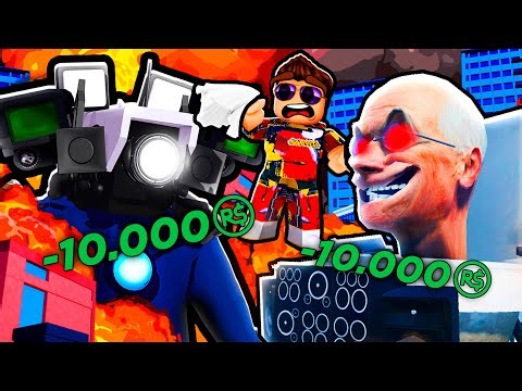 Jeg fik den VILDE *TITAN CINEMAMAN* (0.1% chance) i Skibidi Toilets Tower Defence!
