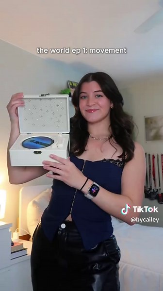 styling outfits based on ateez albums!! 💿 ft. my @Yintiny Shop cd player 🤍 #ad #kpop #kpopstan #ateez #atiny