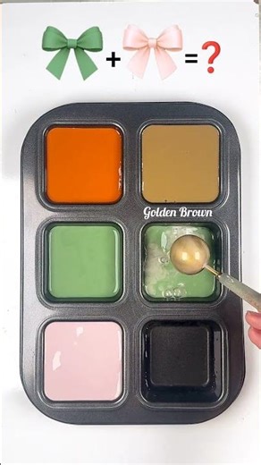 Soft Bloom Palette: Peach, Stem Green & Pastel Pink Harmony🌸🧡💚 #colormixing #artshorts #colorconcept