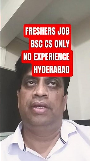Freshers IT Job 2026 🚀 B.Sc CS Only | Build Projects & Get Hired
