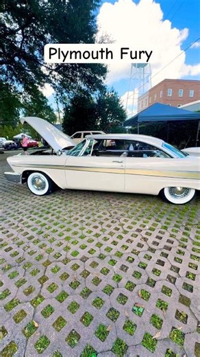 Plymouth Fury with dual Carbs! Spotted at Senoia Car Show! #plymouthfury