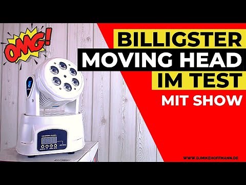 MOVING HEAD TEST: Moving Head Show