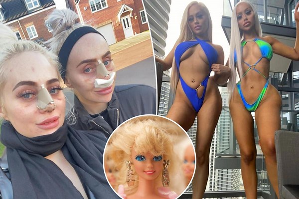 My twin and I spent over $200,000 on surgeries to look like Barbie