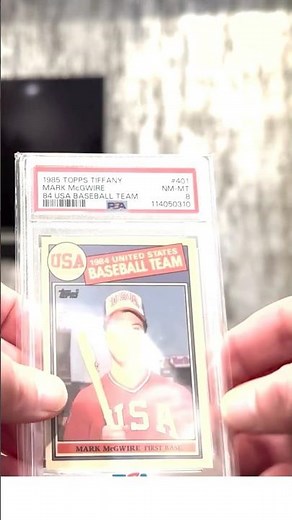 1985 Topps Tiffany Baseball Set Break 🔥 McGwire, Clemens & Gooden PSA Grades Revealed!
