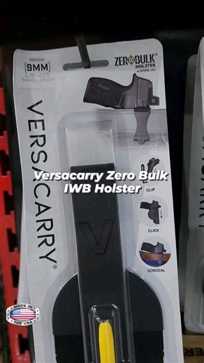 7 comments | Versacarry Zero Bulk IWB Holster For all 9mm Handguns Right or Left Handed Made in USA | The Hunting Alley By A.M.S | Facebook