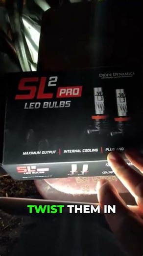 5-Minute LED Headlight Install No Tools Needed #ledupgrade #carmodification #diy