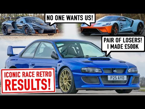 Supercars BOMB while Impreza FLIES at Iconic Race Retro Sale. FULL RESULTS!