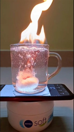 2 Next Level Science Tricks With Fire #shorts