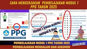 Latihan Modul 1 Pembelajaran Mendalam dan Asesmen Umum Unit 1, Kunci Jawaban PPG Guru 2025 - TribunStyle.com