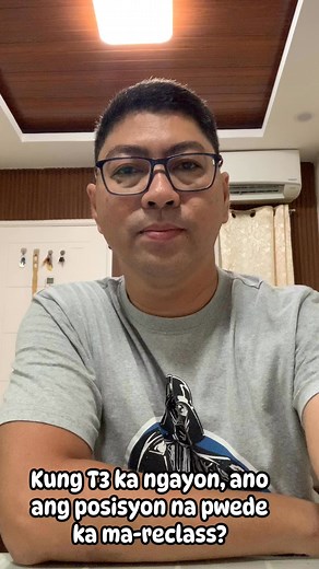 Kung T3 ka ngayon, anong next teaching position ang pwede ka ma-reclass? #HelpingTeachers #ECP #reclassification | Marcial Mendoza Acha Jr.