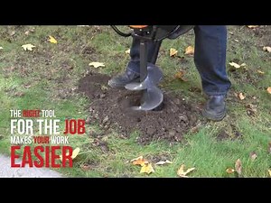 Stihl BT 131 Earth Auger Product Review by MailboxInstall com