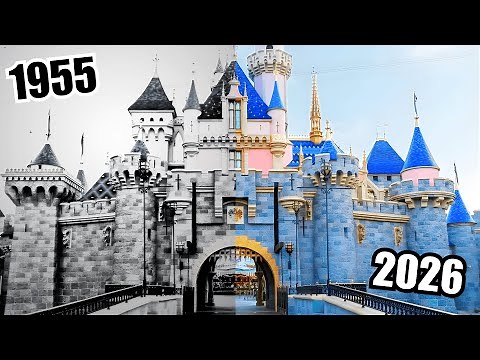 Evolution of Disneyland Rides - July 17th, 1955 to Today (2026)