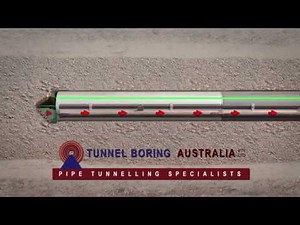 Laser Guided Vacuum Microtunnelling - Tunnel Boring Australia