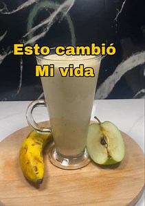 Mezcla banana con manzana | Ana Recetas