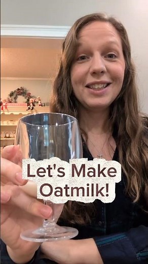 Make Homemade Oat Milk | Easy Recipe #Oatmilk