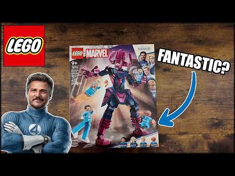LEGO Fantastic Four vs. Galactus Construction Figure 76316 (2025) Marvel Review!
