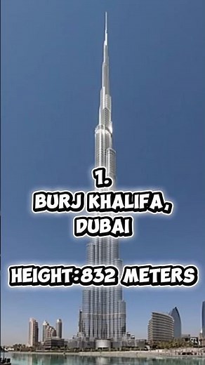 Top 5 Tallest Buildings in the World (The Last One Is Insane!)