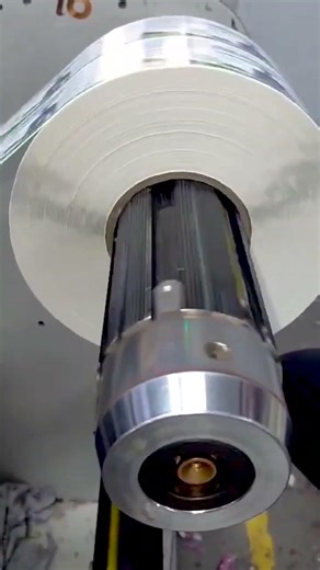 Slitting Machine Reel Process | Perfect Roll Cutting for Packaging ‪@packg‬