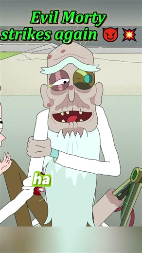 Evil Morty strikes again 😈💥 #Villain #RickAndMorty
