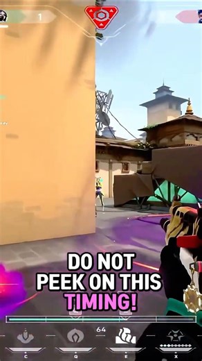 DO NOT PEEK ON THIS TIMING! #shorts #valorant