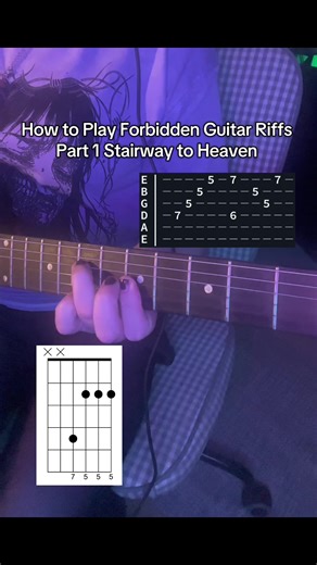 Learn the Forbidden Guitar Riff of Stairway to Heaven