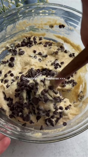 High Protein Banana Chocolate Chip Muffins Recipe
