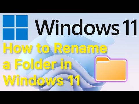 How to Rename a Folder in Windows 11