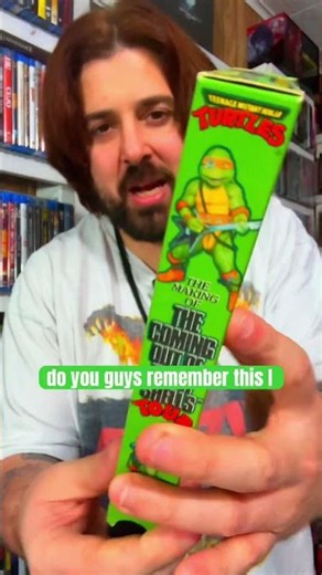 I swear EVERY KID in the 90s had this vhs tape. #90s #vhs #tmnt