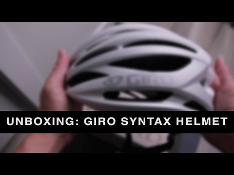 UNBOXING VIDEO - GIRO SYNTAX HELMET 🚲