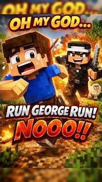 RUN GEORGE RUN!! Sapnap Is Hunting Him! (Minecraft – Dream Team)
