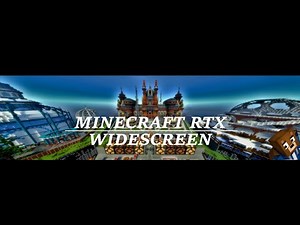 How to make Minecraft Java & Bedrock WIDESCREEN / Duel Screen : MINECRAFT RTX WIDESCREEN PERFORMANCE