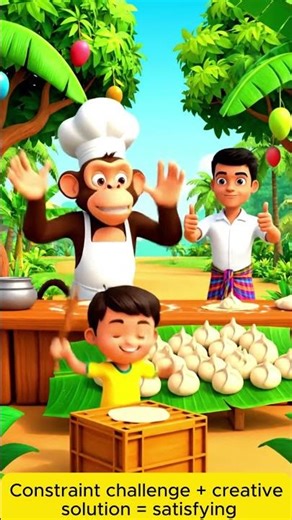How Do Monkeys Cook Without Fire? 🔥🐒 | Monkey Village Cooking Mystery
