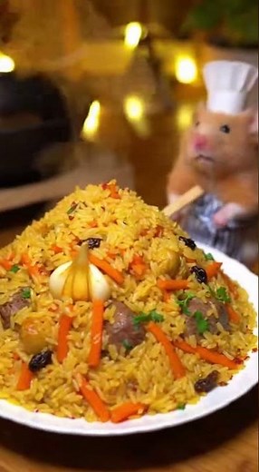 Tiny Hamster Chef Cooking a Delicious Dish | Cutest Kitchen Moment 🐹👨‍🍳