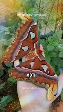 Atlas Moth is so Beautiful!! ✨