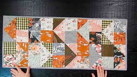 Hidden Trails Charm Pack Quilt Pattern