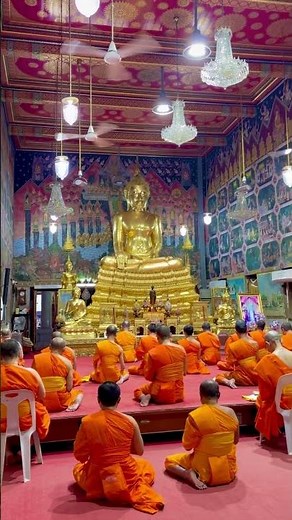 Monks Chanting at the Wat Paknam – Bangkok, Thailand 🇹🇭 | วัดปากน้ำ 1 December 2025