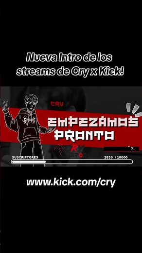 Nueva Intro de los streams de Cry! #CRYENJAPON
