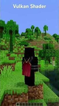 New Minecraft Vulkan Shaders #minecraft