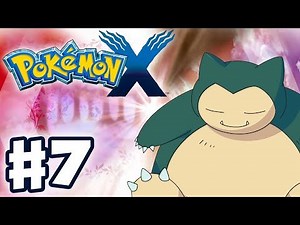 Pokemon X and Y - Gameplay Walkthrough Part 7 - Waking Snorlax! (Nintendo 3DS)